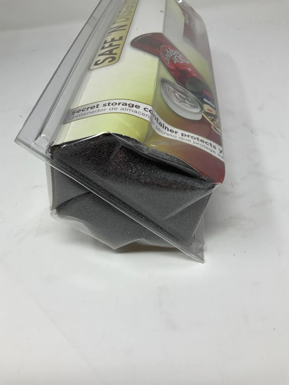 Dr. Pepper secret storage container.  H288